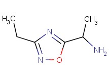 1-(3-ethyl-1,2,4-oxadiazol-5-yl)ethanamine