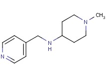 1-methyl-N-(4-pyridinylmethyl)-4-piperidinamine