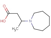 3-(1-azepanyl)butanoic acid