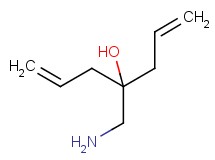 4-(aminomethyl)hepta-1,6-dien-4-ol