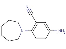 5-amino-2-(1-azepanyl)benzonitrile