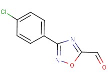 3-(4-chlorophenyl)-1,2,4-oxadiazole-5-carbaldehyde