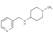 1-methyl-N-(pyridin-3-ylmethyl)piperidin-4-amine