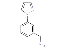 1-[3-(1H-pyrazol-1-yl)phenyl]methanamine