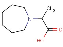 2-(1-azepanyl)propanoic acid