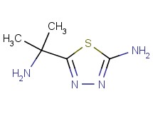 5-(1-amino-1-methylethyl)-1,3,4-thiadiazol-2-amine