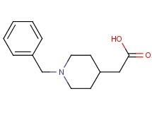 (1-benzyl-4-piperidinyl)acetic acid