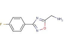1-[3-(4-fluorophenyl)-1,2,4-oxadiazol-5-yl]methanamine