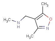 1-(3,5-dimethyl-4-isoxazolyl)-N-methylmethanamine