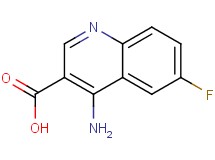 4-amino-6-fluoro-3-quinolinecarboxylic acid