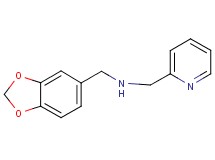 (1,3-benzodioxol-5-ylmethyl)(pyridin-2-ylmethyl)amine