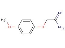 2-(4-methoxyphenoxy)ethanimidamide