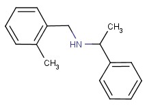 (2-methylbenzyl)(1-phenylethyl)amine