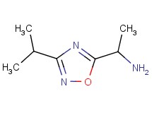 1-(3-isopropyl-1,2,4-oxadiazol-5-yl)ethanamine