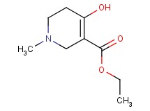 ethyl 4-hydroxy-1-methyl-1,2,5,6-tetrahydropyridine-3-carboxylate