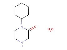1-cyclohexyl-2-piperazinone hydrate