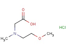 N-(2-methoxyethyl)-N-methylglycine hydrochloride N-(2-methoxyethyl)-N-methylglycine hydrochloride