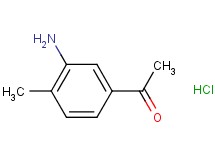 1-(3-amino-4-methylphenyl)ethanone hydrochloride