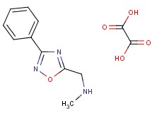 N-methyl-1-(3-phenyl-1,2,4-oxadiazol-5-yl)methanamine oxalate