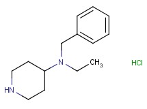 N-benzyl-N-ethyl-4-piperidinamine hydrochloride