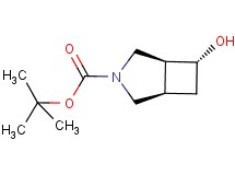 tert-butyl rac-(1R,5S,6R)-6-hydroxy-3-azabicyclo[3.2.0]heptane-3-carboxylate