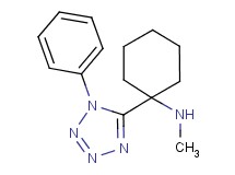 N-methyl-1-(1-phenyl-1H-tetrazol-5-yl)cyclohexanamine