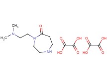 4-[2-(dimethylamino)ethyl]-1,4-diazepan-5-one diethanedioate