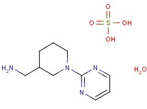 {[1-(2-pyrimidinyl)-3-piperidinyl]methyl}amine sulfate hydrate