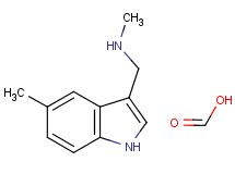N-methyl-1-(5-methyl-1H-indol-3-yl)methanamine formate