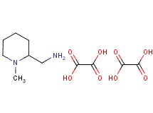 [(1-methyl-2-piperidinyl)methyl]amine diethanedioate