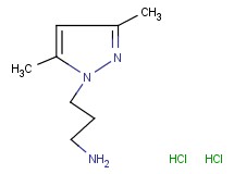 [3-(3,5-dimethyl-1H-pyrazol-1-yl)propyl]amine dihydrochloride