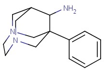 1-phenyl-3,6-diazatricyclo[4.3.1.1~3,8~]undecan-9-amine