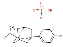 {1-[3-(4-chlorophenyl)-1-adamantyl]ethyl}amine sulfate