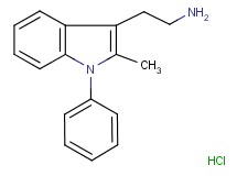 [2-(2-methyl-1-phenyl-1H-indol-3-yl)ethyl]amine hydrochloride