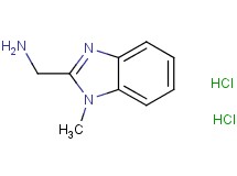 [(1-methyl-1H-benzimidazol-2-yl)methyl]amine dihydrochloride