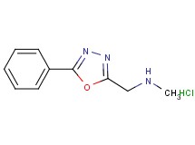 N-methyl-1-(5-phenyl-1,3,4-oxadiazol-2-yl)methanamine hydrochloride