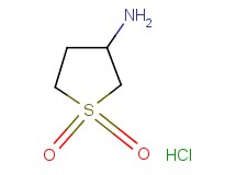 (1,1-dioxidotetrahydro-3-thienyl)amine hydrochloride