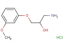 1-amino-3-(3-methoxyphenoxy)-2-propanol hydrochloride