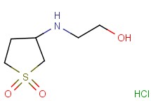 2-[(1,1-dioxidotetrahydro-3-thienyl)amino]ethanol hydrochloride