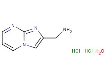 (imidazo[1,2-a]pyrimidin-2-ylmethyl)amine dihydrochloride hydrate