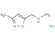 N-methyl-1-(3-methyl-5-isoxazolyl)methanamine hydrochloride