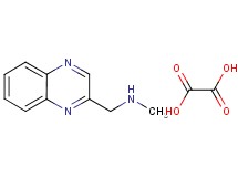 N-methyl-1-(2-quinoxalinyl)methanamine oxalate