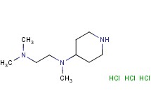 N,N,N'-trimethyl-N'-4-piperidinyl-1,2-ethanediamine trihydrochloride