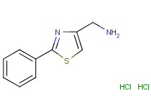 [(2-phenyl-1,3-thiazol-4-yl)methyl]amine dihydrochloride