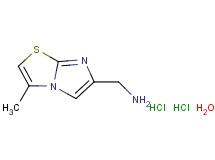[(3-methylimidazo[2,1-b][1,3]thiazol-6-yl)methyl]amine dihydrochloride hydrate