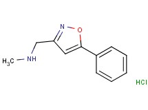 N-methyl-1-(5-phenyl-3-isoxazolyl)methanamine hydrochloride
