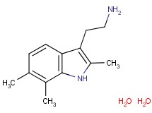 [2-(2,6,7-trimethyl-1H-indol-3-yl)ethyl]amine dihydrate