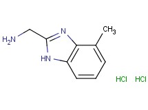 [(4-methyl-1H-benzimidazol-2-yl)methyl]amine dihydrochloride