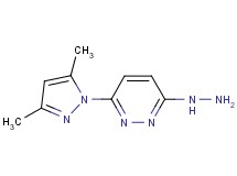 3-(3,5-dimethyl-1H-pyrazol-1-yl)-6-hydrazinopyridazine