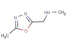 N-methyl-1-(5-methyl-1,3,4-oxadiazol-2-yl)methanamine